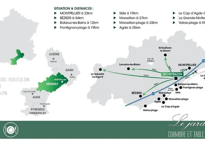 Bed & Breakfast Le Jardin Bernard Perrier